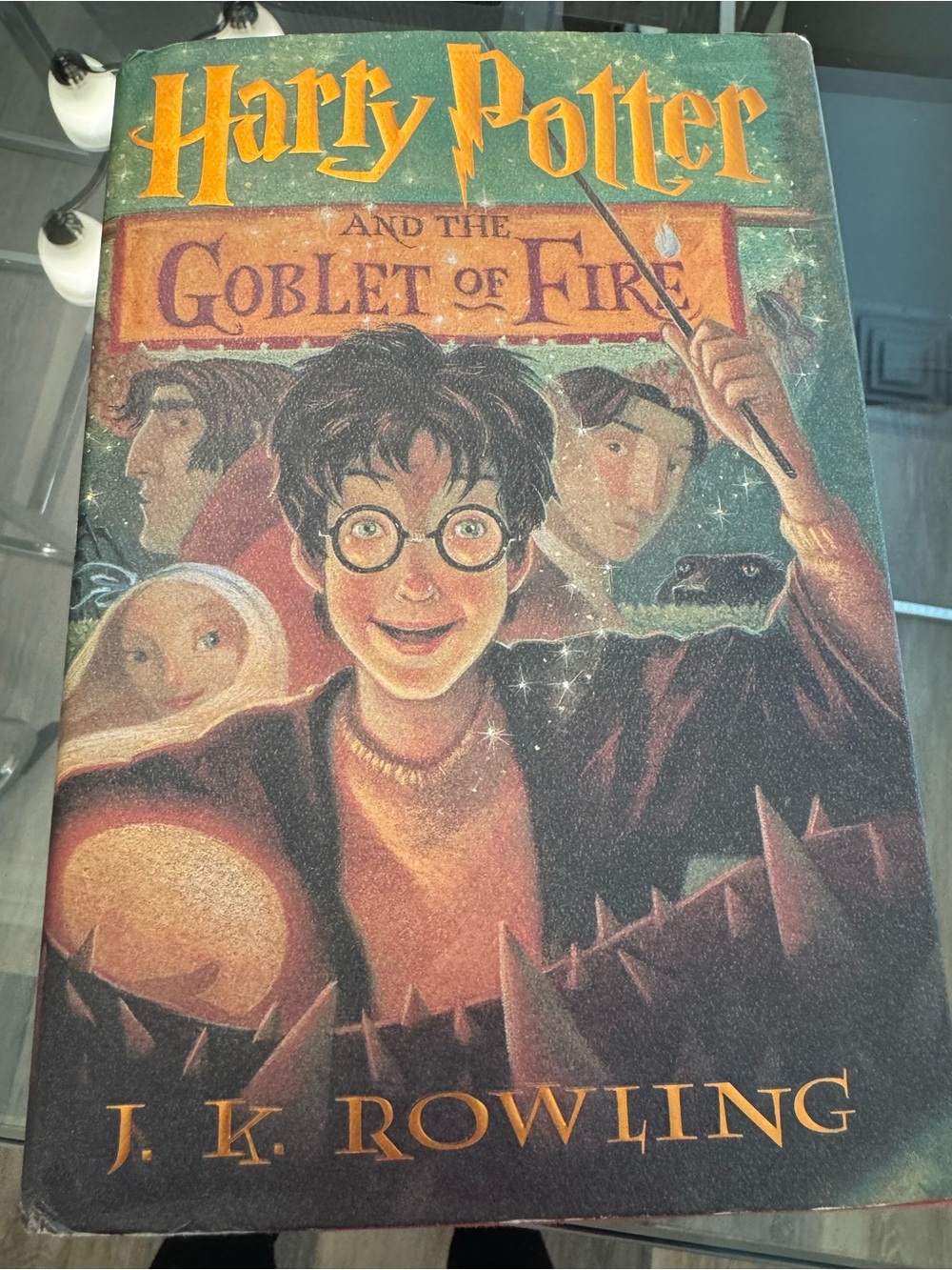 Vintage Harry Potter and the Goblet of Fire (Green Cover) first edition